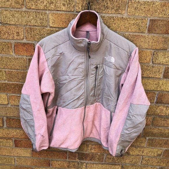 Vintage The North Face Denali Fleece Jacket Medium Pink - Picture 1 of 8